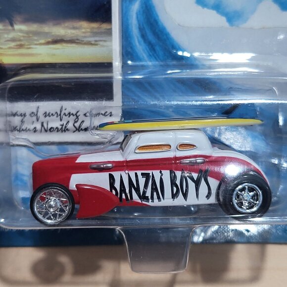 Johnny Lightning Surf Rods Banzai Boys Speed Coupe 2000 Diecast Car Scale 1:64 - Picture 8 of 10